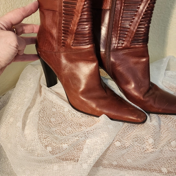 Vintage Via Spiga Leather Boots - Picture 5 of 10